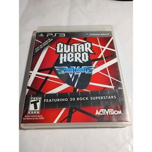 Guitar Hero Van Halen For Sony Playstation 3 With Manual